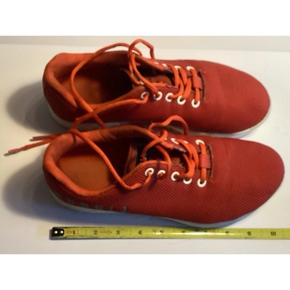 Womens NO BULL Cross Fit‎ Trainers Shoes Sz 9 Red Orange - Picture 2 of 14